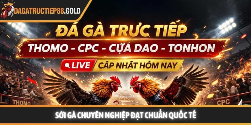 Sới gà chuyên nghiệp đạt chuẩn quốc tế